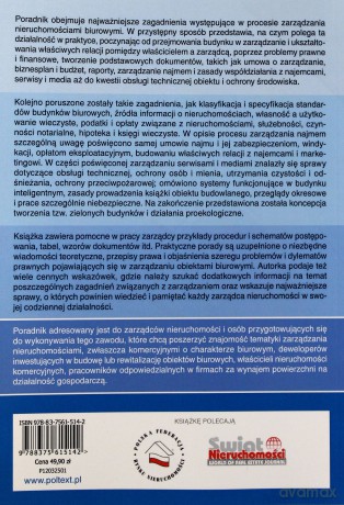 Poradnik dla zarządcy budynku biurowego - Agnieszka Chmarzyńska [KSIĄŻKA]