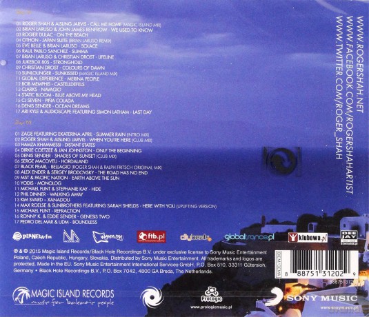 Roger Shah: Magic Island, Music For Balearic People vol. 6 [2CD]