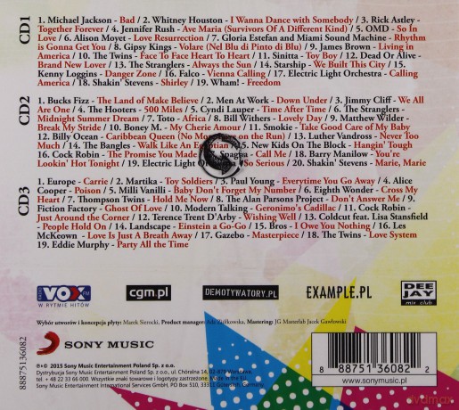 Marek Sierocki Przedstawia: I Love... 80's vol. 2 [3CD]
