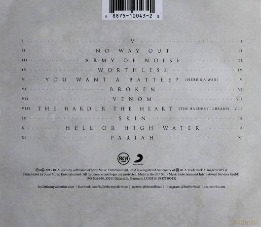 Bullet For My Valentine: Venom [CD]
