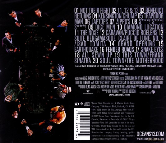 Ocean's Thirteen soundtrack (Ocean's 13) [CD]