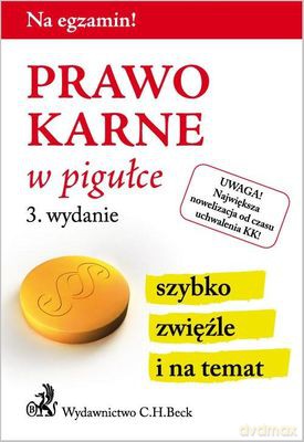 Prawo karne w pigułce [KSIĄŻKA]