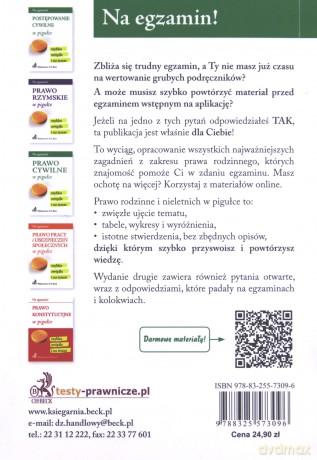 Prawo rodzinne i nieletnich w pigułce [KSIĄŻKA]