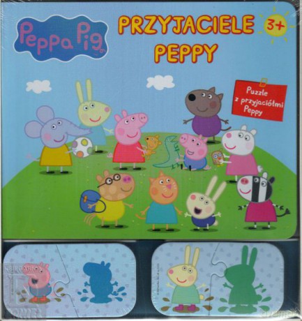 Przyjaciele Peppy. Świnka Peppa (twarda) [KSIĄŻKA]+[PUZZLE]