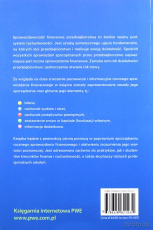 Roczne sprawozdanie finansowe przedsiębiorstwa - Wiktor Gabrusewicz, Przemysław Gabrusewicz [KSIĄŻKA]