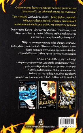 Sny bogów i potworów. Córka dymu i kości (Tom 3) część 2 - Laini Taylor [KSIĄŻKA]