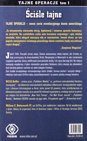 Ściśle tajne - W.E.B. Griffin, William E. Butterworth [KSIĄŻKA]