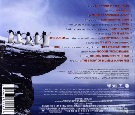 Happy Feet soundtrack (Tupot małych stóp) [CD]