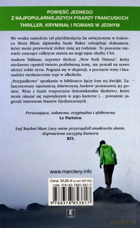 Uczucie silniejsze od strachu - Marc Levy [KSIĄŻKA]
