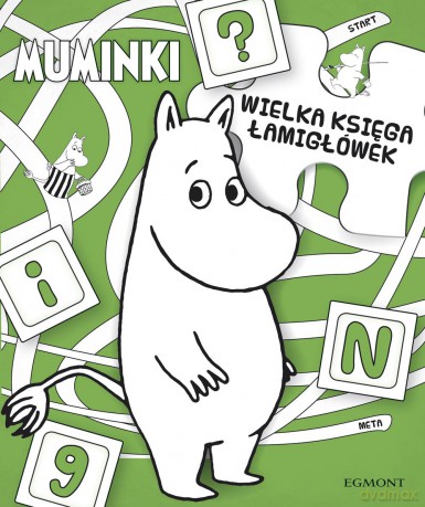 Wielka księga łamigłówek. Muminki [KSIĄŻKA]