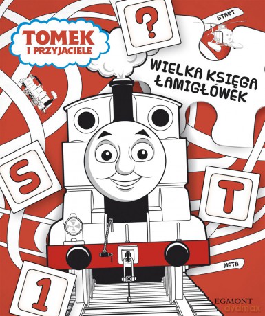Wielka księga łamigłówek. Tomek i przyjaciele [KSIĄŻKA]