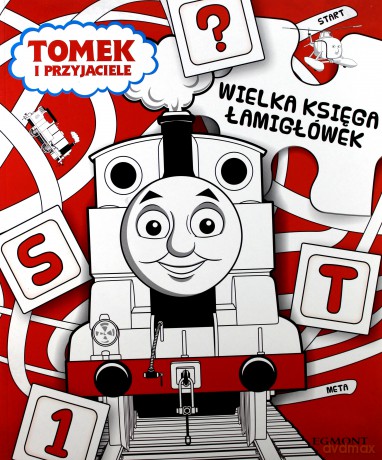 Wielka księga łamigłówek. Tomek i przyjaciele [KSIĄŻKA]