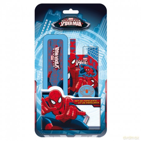 Zestaw szkolny. Spiderman