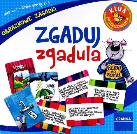 Zgaduj zgadula. Klub przedszkolaka [GRA]