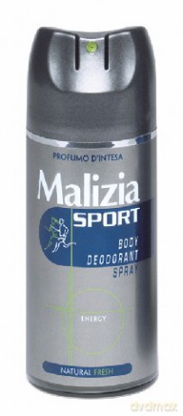 Malizia Sport Energy: Dezodorant (spray) 150ml