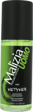 Malizia Uomo Vetyver - Dezodorant (szkło)