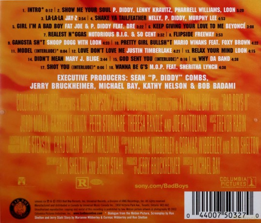 Bad Boys 2 soundtrack [CD]