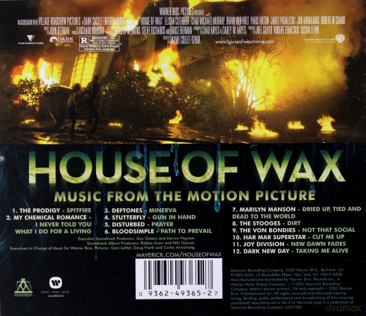 House Of Wax soundtrack (Dom woskowych ciał) [CD]