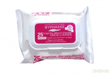 Byphasse: Chusteczki do demakijażu z płynem micelarnym (25 sztuk)