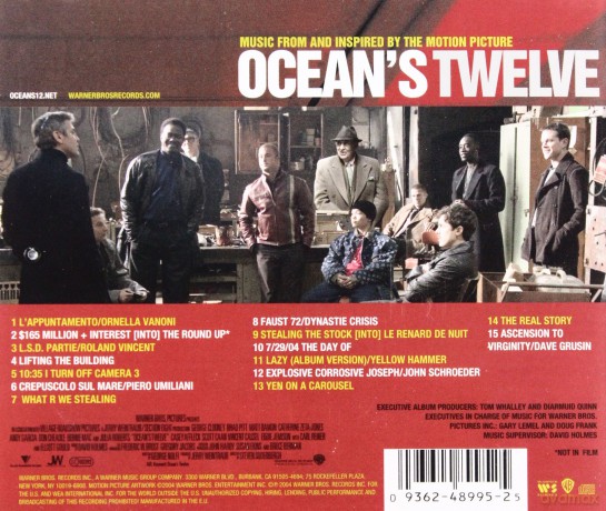 Ocean's Twelve soundtrack (Ocean's Twelve: Dogrywka) [CD]