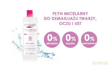 Byphasse: Płyn micelarny do demakijażu twarzy ,oczu i ust 500 ml
