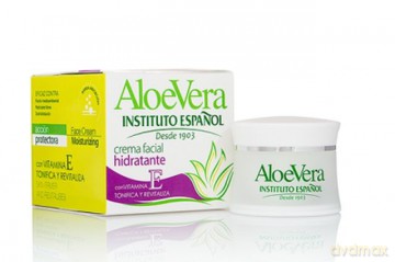 Instituto Espanol Aloe Vera: Krem nawilżający z witaminą E 50 ml