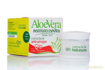 Instituto Espanol Aloe Vera: Krem przeciwzmarszczkowy Q10, 50 ml