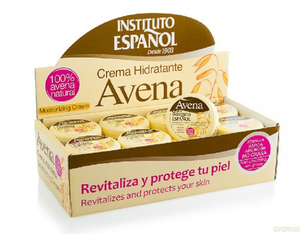 Instituto Espanol Avena: Krem do ciała i rąk z wyciągiem z owsa 50 ml