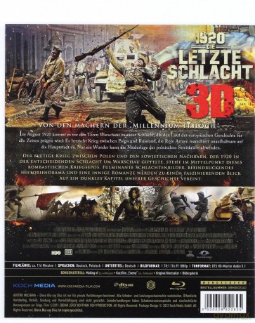 1920 Die letzte Schlacht 3D [Blu-Ray]+[Blu-Ray 3D]