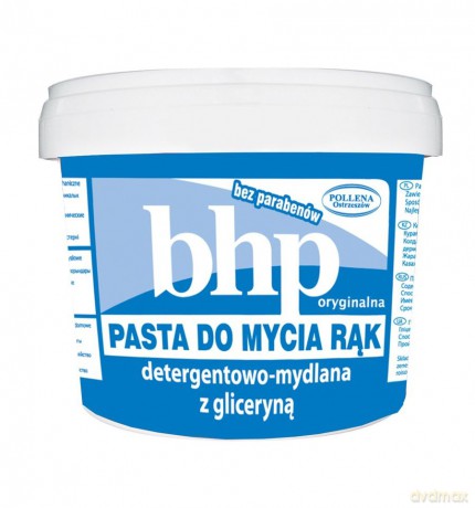 BHP - Pasta do mycia rąk detergentowa-mydlana z gliceryną 500 g