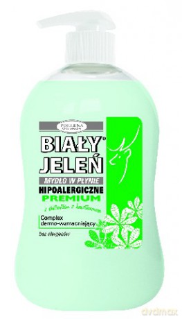 Biały Jeleń hipoalergiczne: mydło w płynie - kasztan 500 ml