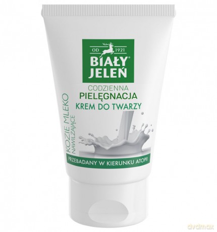 Biały Jeleń Hipoalergiczny: Krem nawilżający z kozim mlekiem 100 ml
