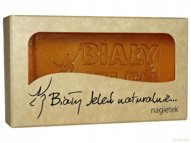 Biały Jeleń: Mydło hipoalergiczne glicerynowe - Nagietek 100 g