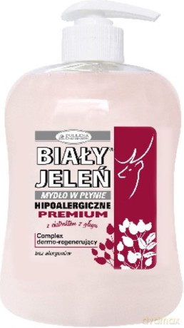 Biały Jeleń: Mydło w płynie hipoalergiczne premium - Głóg
