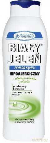 Biały Jeleń: Płyn do kąpieli hipoalergiczny z chlorofilem i pantenolem