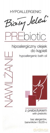 Biały Jeleń Prebiotyk: Olejek do kąpieli hipoalergiczny 265 ml