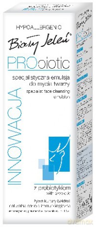 Biały Jeleń Probiotyk: Emulsja do mycia twarzy z probiotykiem 200 ml