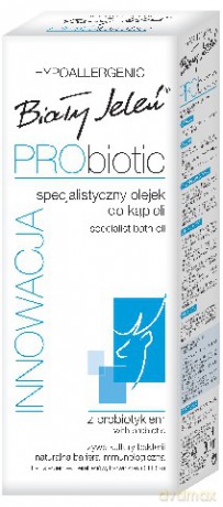 Biały Jeleń Probiotyk: Olejek do kąpieli z probiotykiem 300 ml