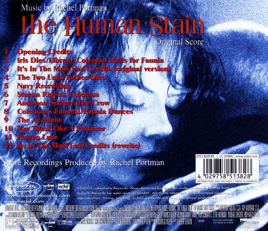 The Human Stain soundtrack (Piętno) [CD]