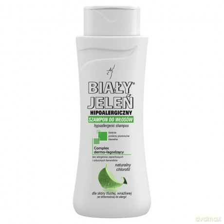 Biały Jeleń: Szampon hipoalergiczny z chlorofilem 300 ml