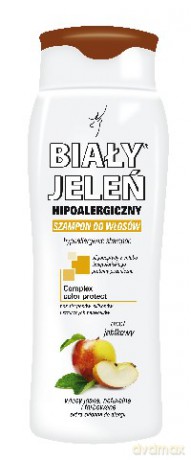 Biały Jeleń: Szampon hipoalergiczny z octem jabłkowym 300 ml