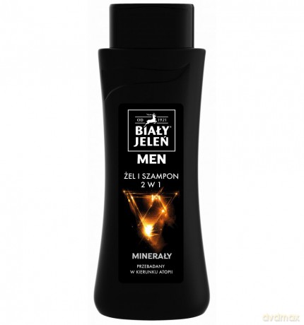 Biały Jeleń: Szampon-Żel hipoalergiczny 2w1 (Men) 300 ml