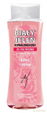 Biały Jeleń: Żel pod prysznic hipoalergiczny - Kalina i Melisa