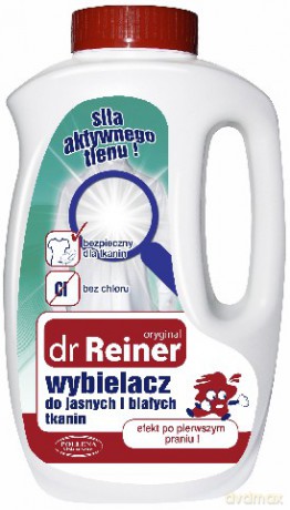 dr Reiner: Wybielacz do białych i jasnych tkanin 1 Litr