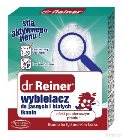 dr Reiner: Wybielacz do białych i jasnych tkanin w proszku 400 g