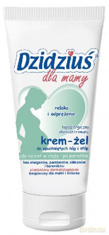Dzidziuś Dla Mamy Duo: Krem-żel na opuchnięte nogi 200 ml + Żel pod prysznic 250 ml