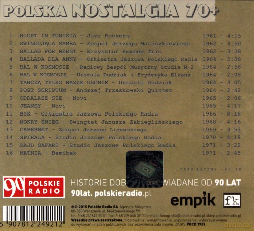 Polska Nostalgia audycja 7 [CD]