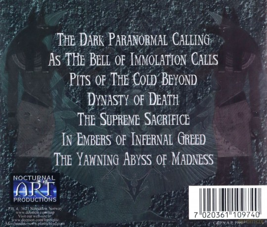Limbonic Art: Ad Noctum Dynasty Of [CD]