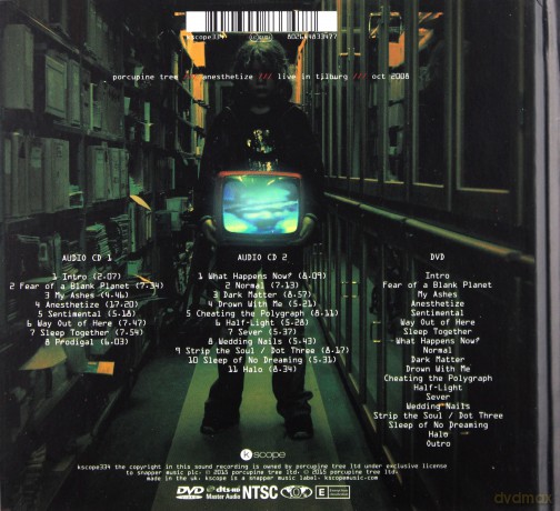 Porcupine Tree: Anesthetize [2CD]+[DVD]