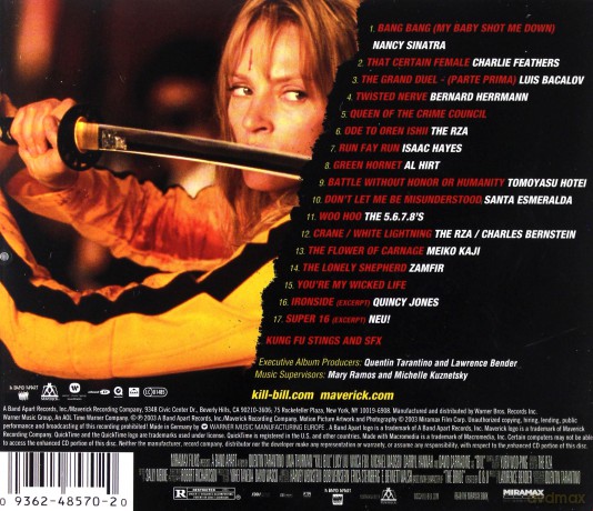 Kill Bill vol.1 soundtrack [CD]